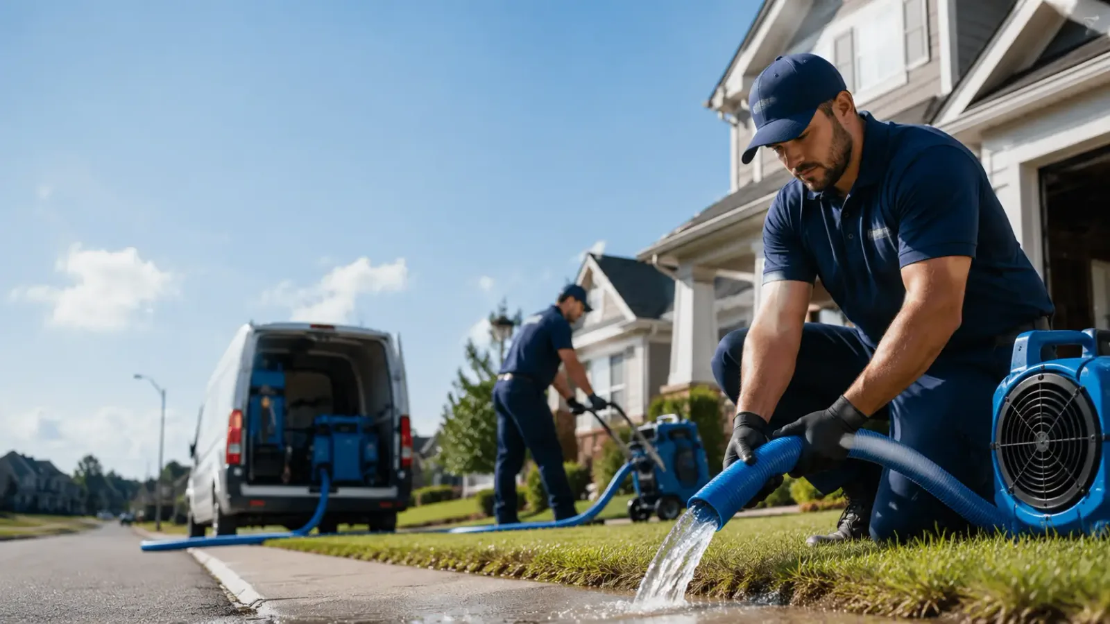 Flood Damage Restoration in Coral, PA